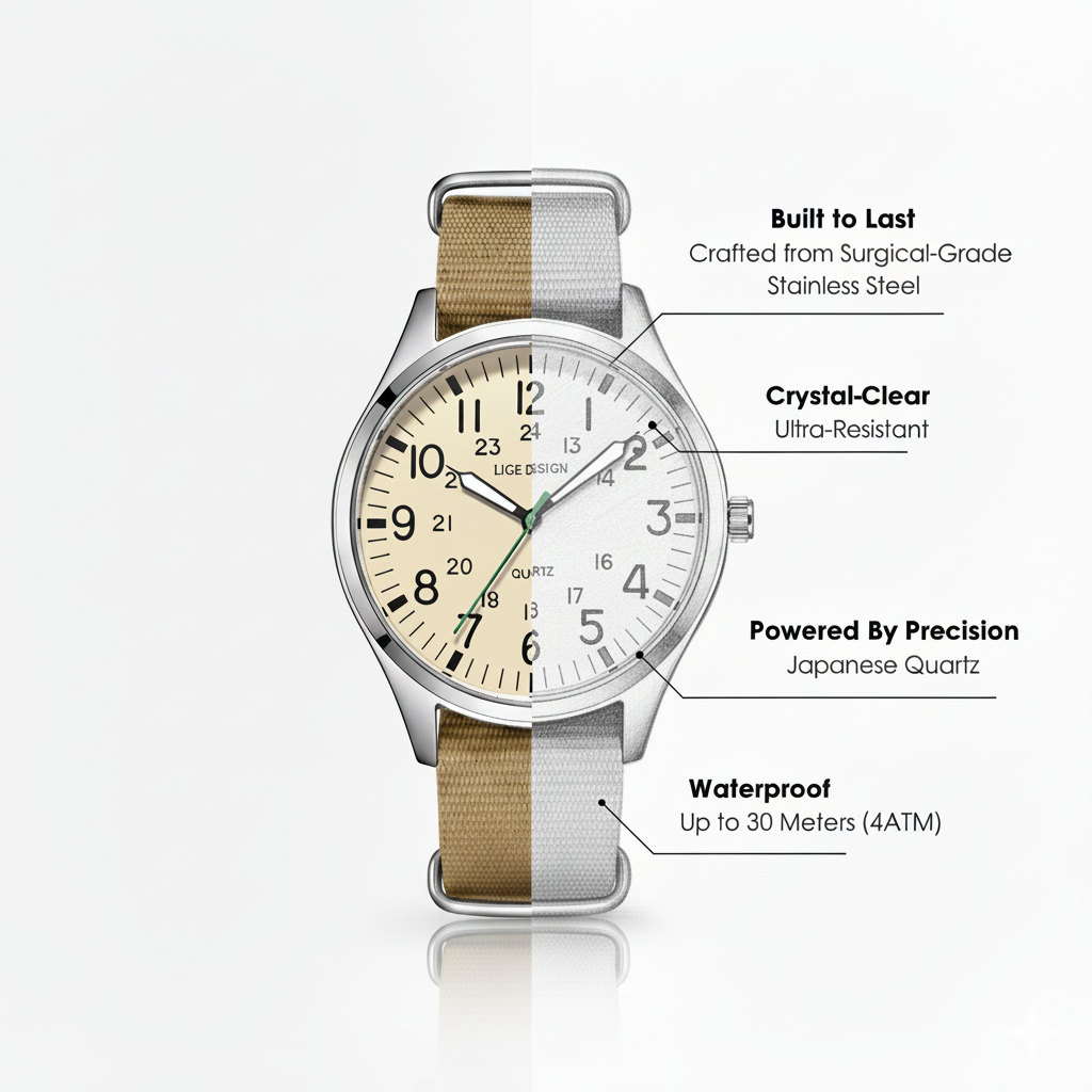 Hurus Ranger — Durable Military Field Watch