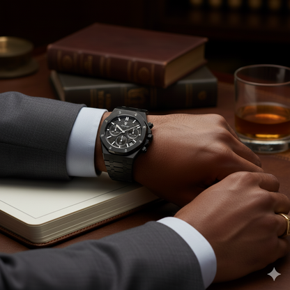 King's Oak - Black Edition - 41MM